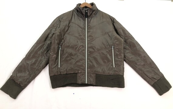 Semantic Design Puffer Bomber Jacket - Women's Size M - Polyester