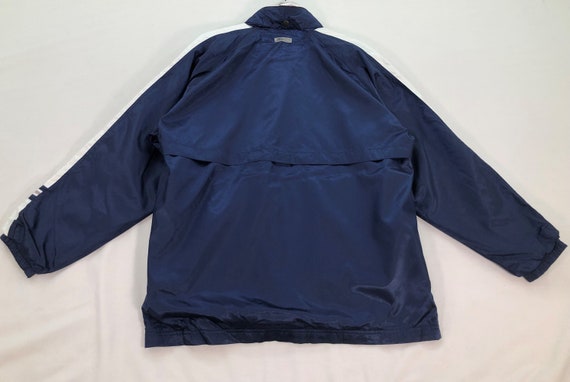 Vintage Asics Sports Windbreaker Jacket Asics Blu… - image 2