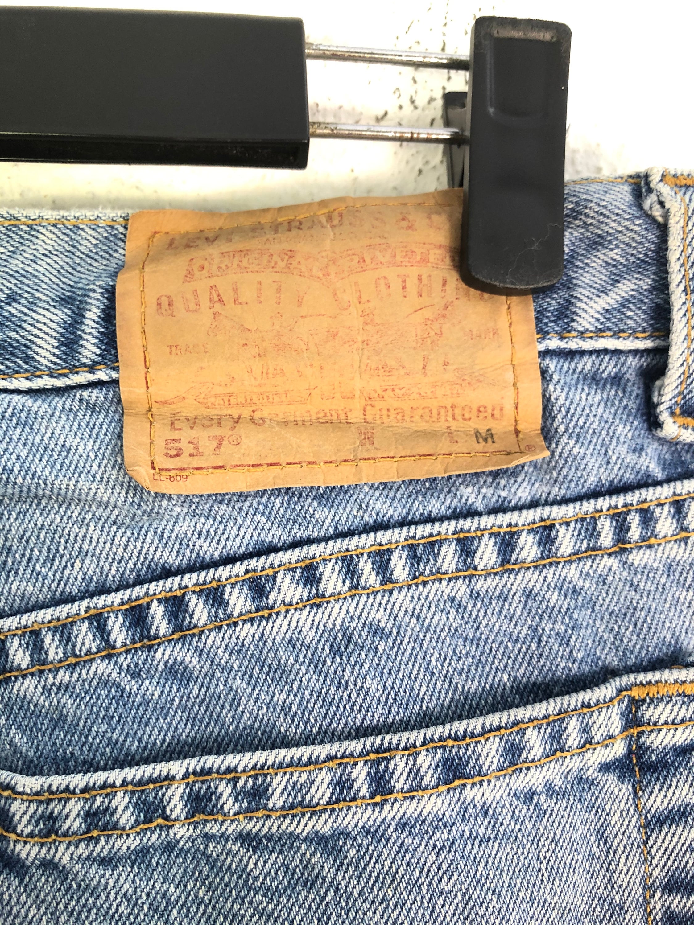 Vintage LEVIS 517 Jeans Flared Jean Levis Bootcut Red Tab - Etsy