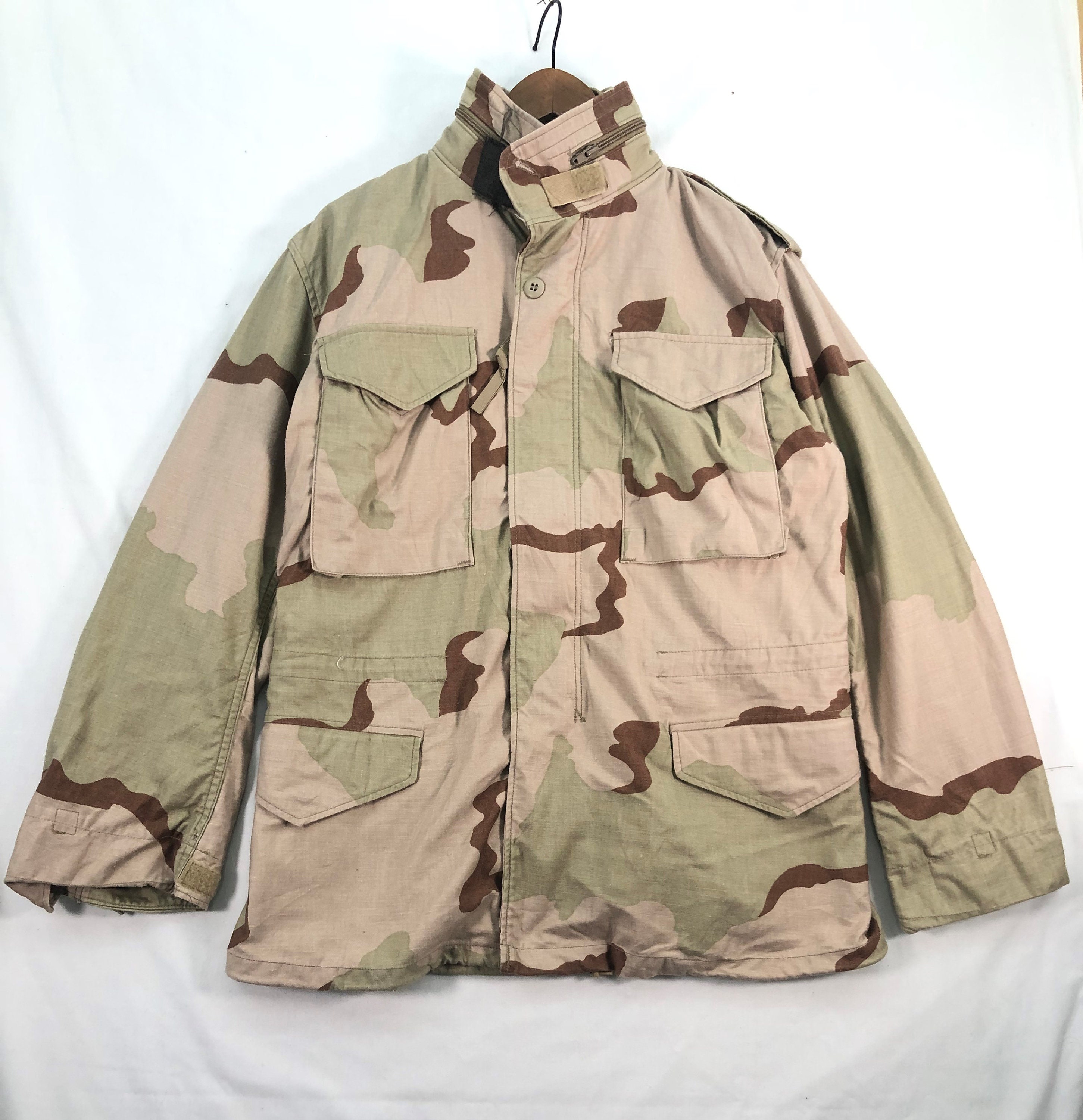 Vintage Us Army Desert Camouflage Field Jacket 80s Small Vintage Us Army Desert Camouflage Field Jacket 80s Small
