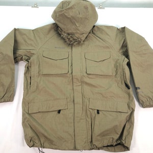 Vintage Columbia Jacket Columbia Zipper Hoodies Waterproof Jacket Outdoor Mountain Gear Hiking Sportswear Jacket Size L