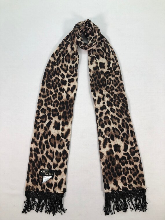 Cecil Mcbee Leopard Muffler Scarf Neck Scarf Winter Scarf