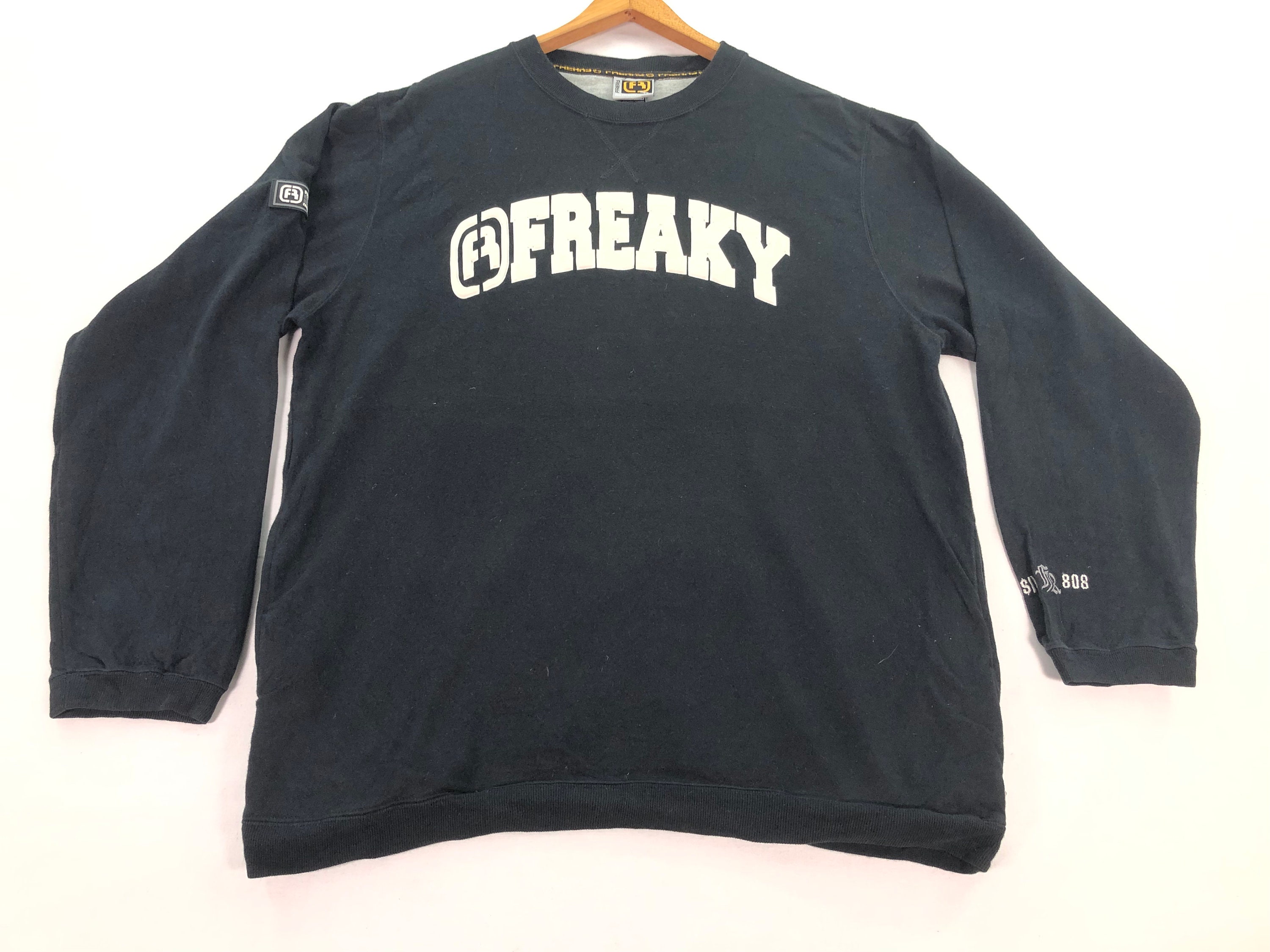 Freaky Massive Zipper Hoodies Sweatshirt Large - Etsy