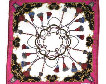 Pañuelo de seda vintage Tanino Crisci: Pañuelo barroco