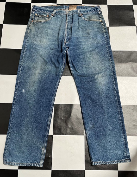 Vintage Levis 501 XX Lvc Jeans Levis Medium Wash Faded -  UK