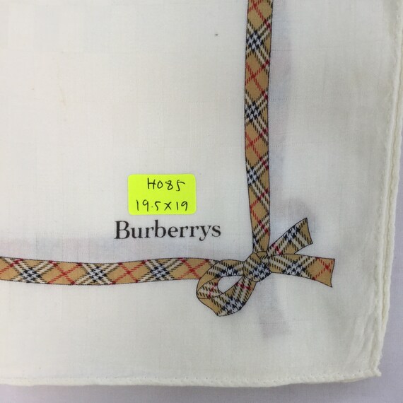 Vintage Burberry Handkerchief Burberrys Authentic… - image 4