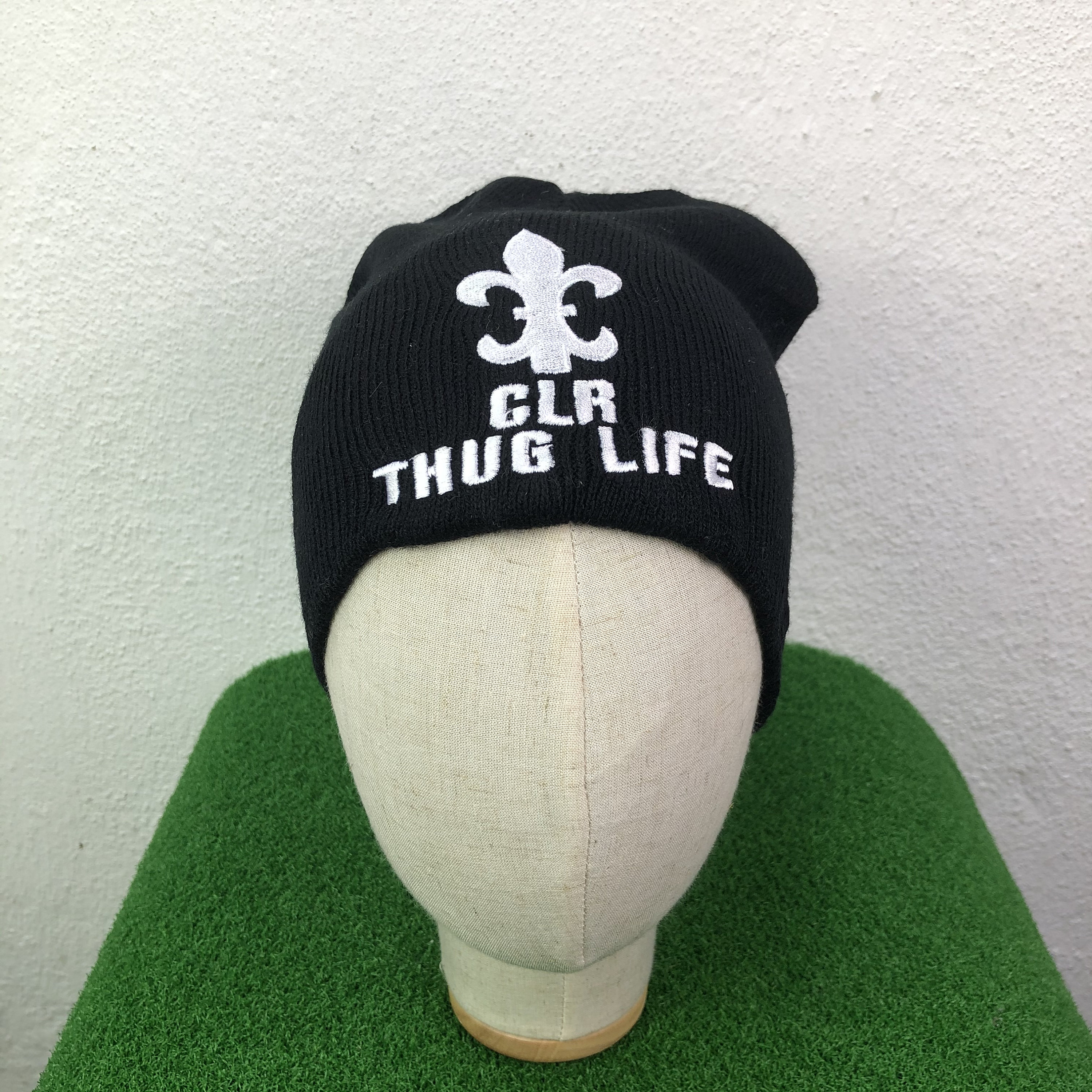 Japanese Brand CRL THUG LIFE Beanie Hat 