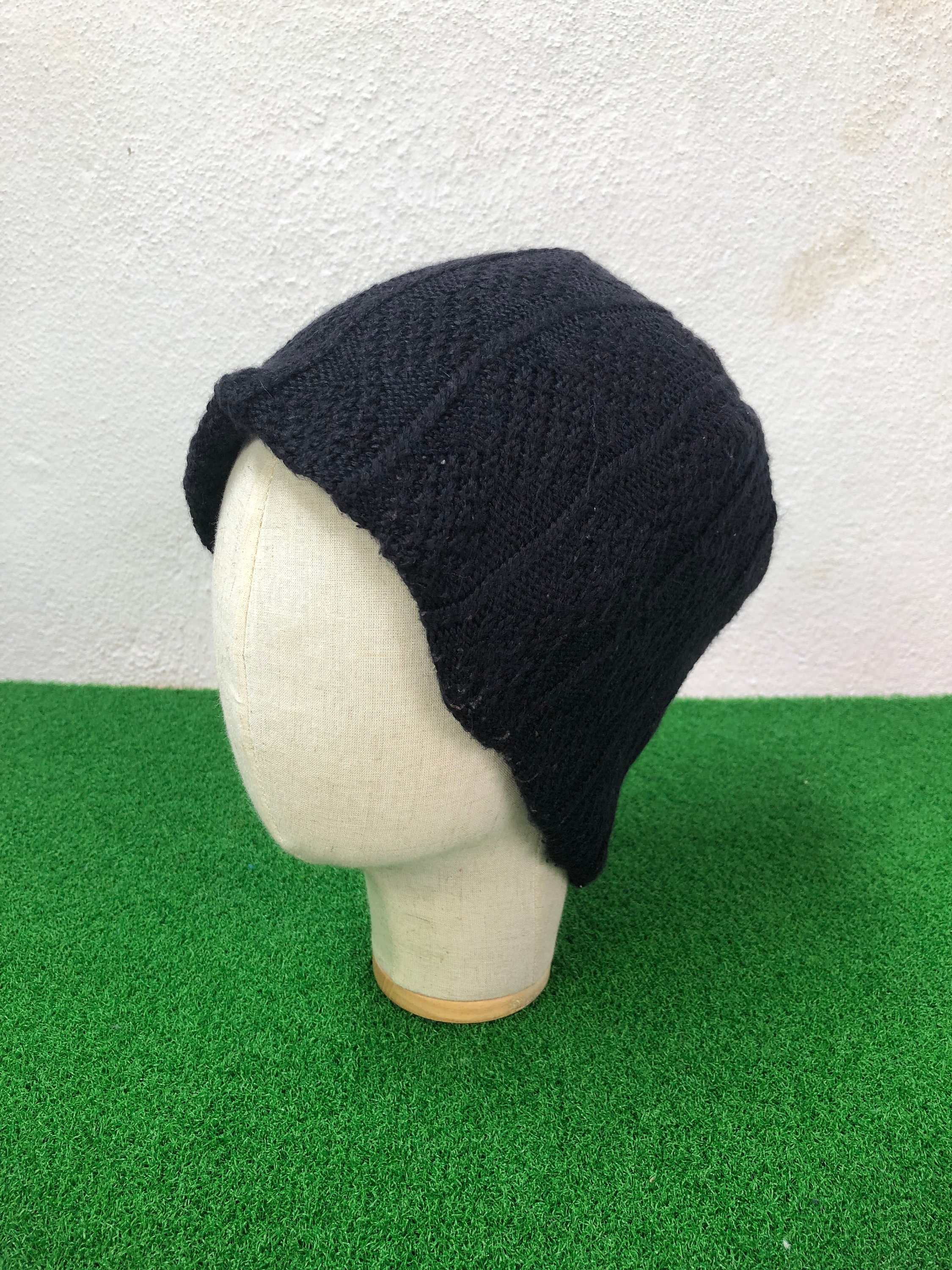 Japanese Brand CA4LA Knit Black Beanie 