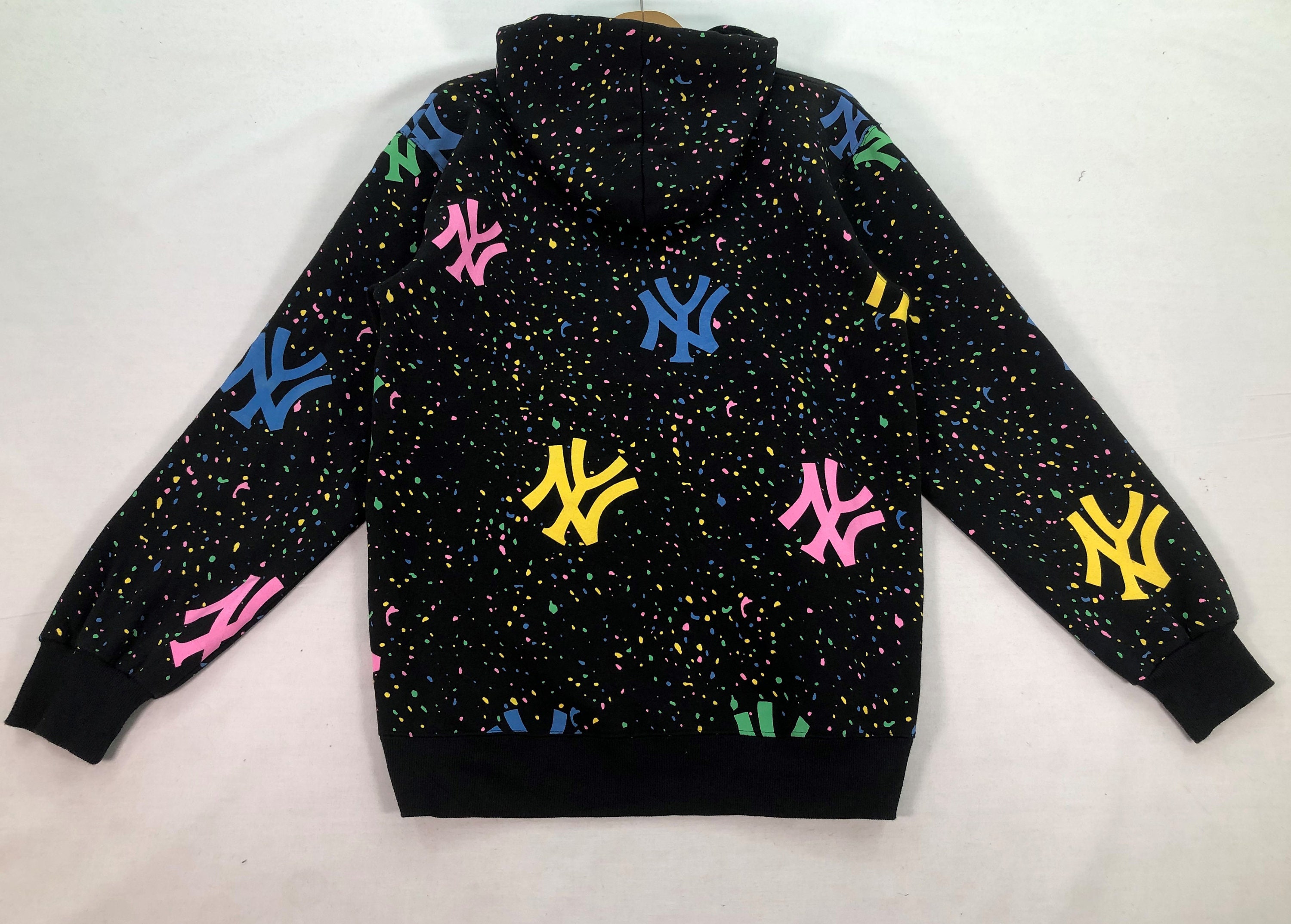 New York Yankees Zipper Hoodies Yankees Sweatshirt Yankees Crewneck Ny Sweater Baseball Sweatshirt Sports Multi colour Hoodies Unsiex Size S