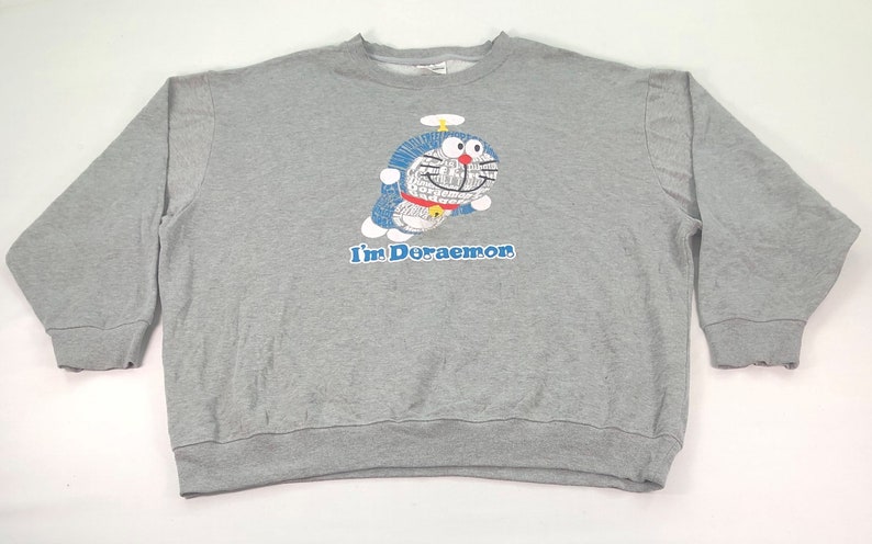 doraemon sweatshirt