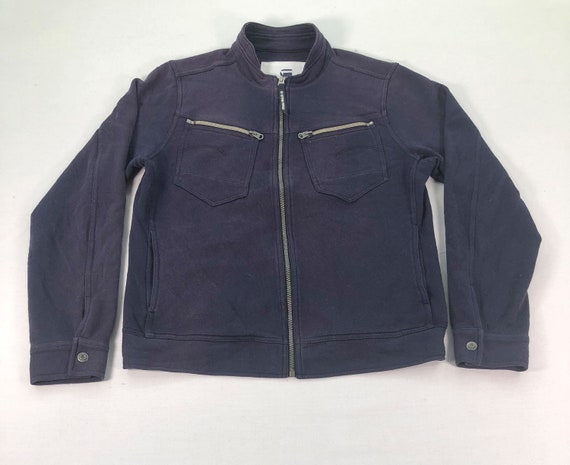 G Star Raw Jacket Women Cotton Jacket Blue Zipper Jacket Women - Etsy