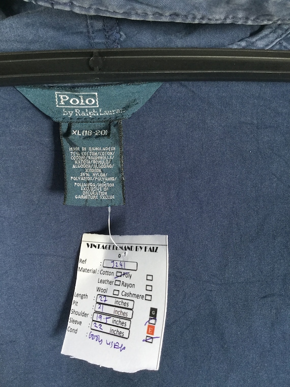 Vintage POLO RALPH LAUREN Women Jacket Extra Large Ralph Lauren