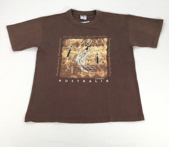 Vintage AUSTRALIA DREAMTIME HUNTING T 
