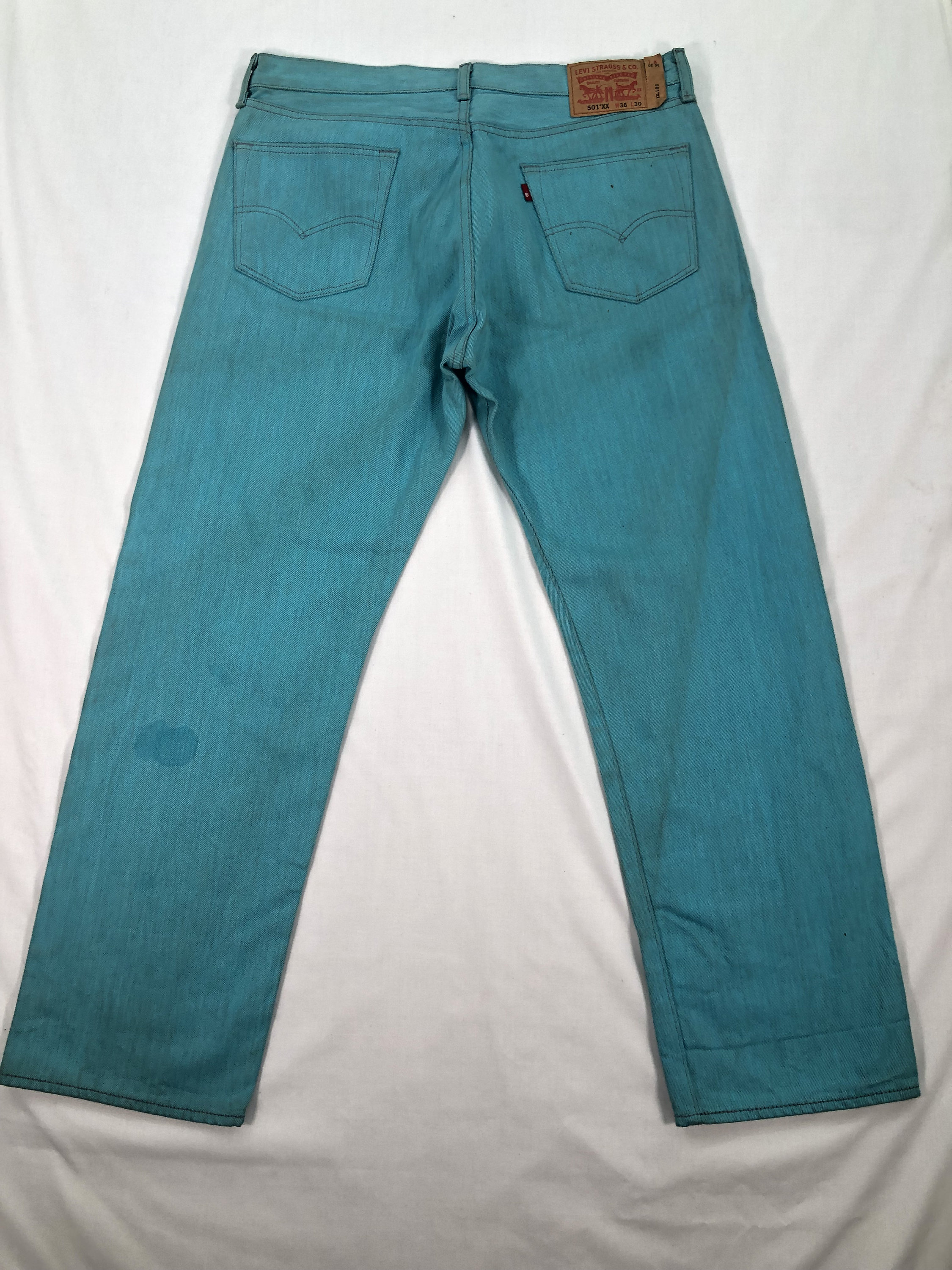 Vintage Levis 501XX Blue Jeans Levis Lvc Blue Denim Jeans Unisex 