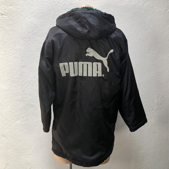 anillo lantano Dictado Vintage PUMA Euro Sports Jacket Puma Black Jacket Ropa - Etsy España