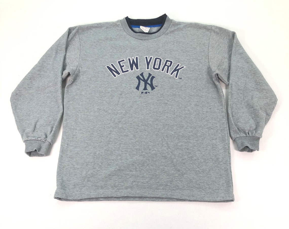 NEW YORK YANKEES Crewneck Sweatshirt Baseball Pullover Yankees Etsy UK