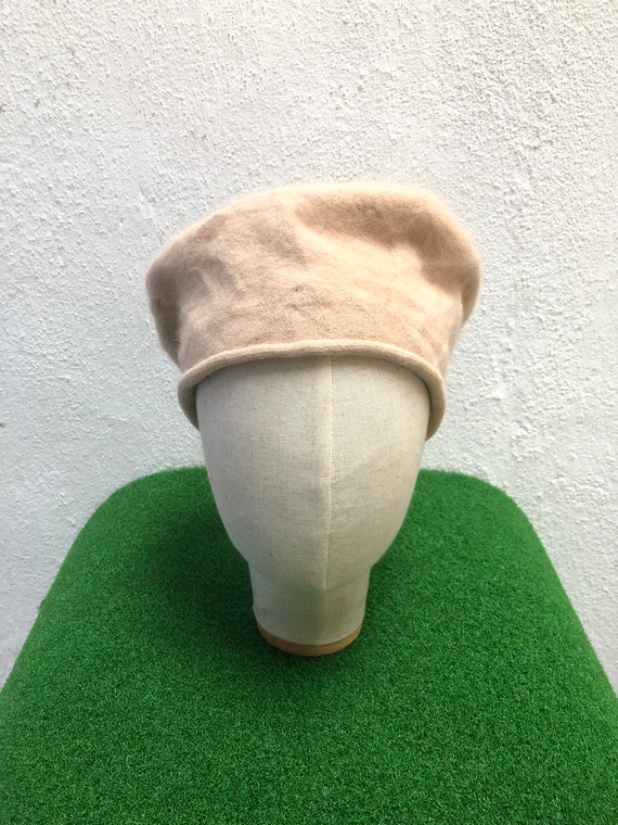 Vintage Kenzo Cream Beret - French Painter Hat - Etsy display picture 2