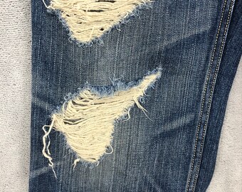 Vintage Levis 702 Jeans Distressed Denim Jeans Levis Lvc