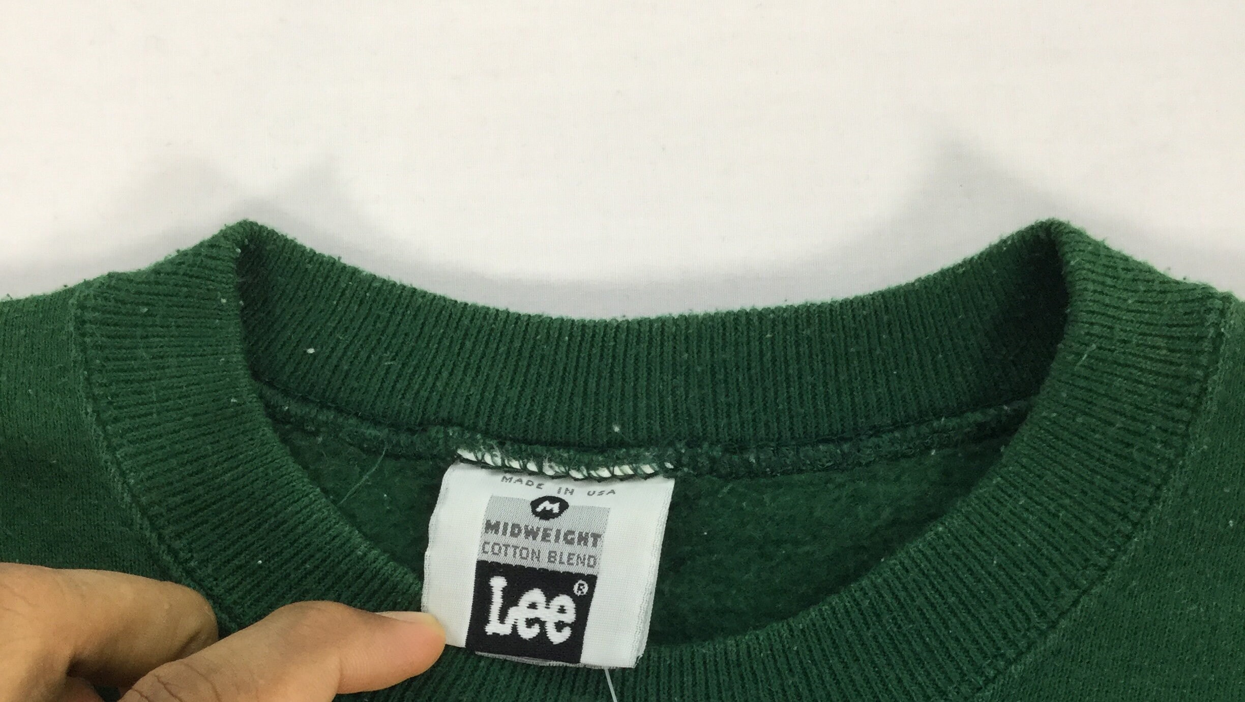90s Lee COTTON BLEND made in usa トレーナー 1990s Lee COTTON BLEND プリントスウェット トレーナー