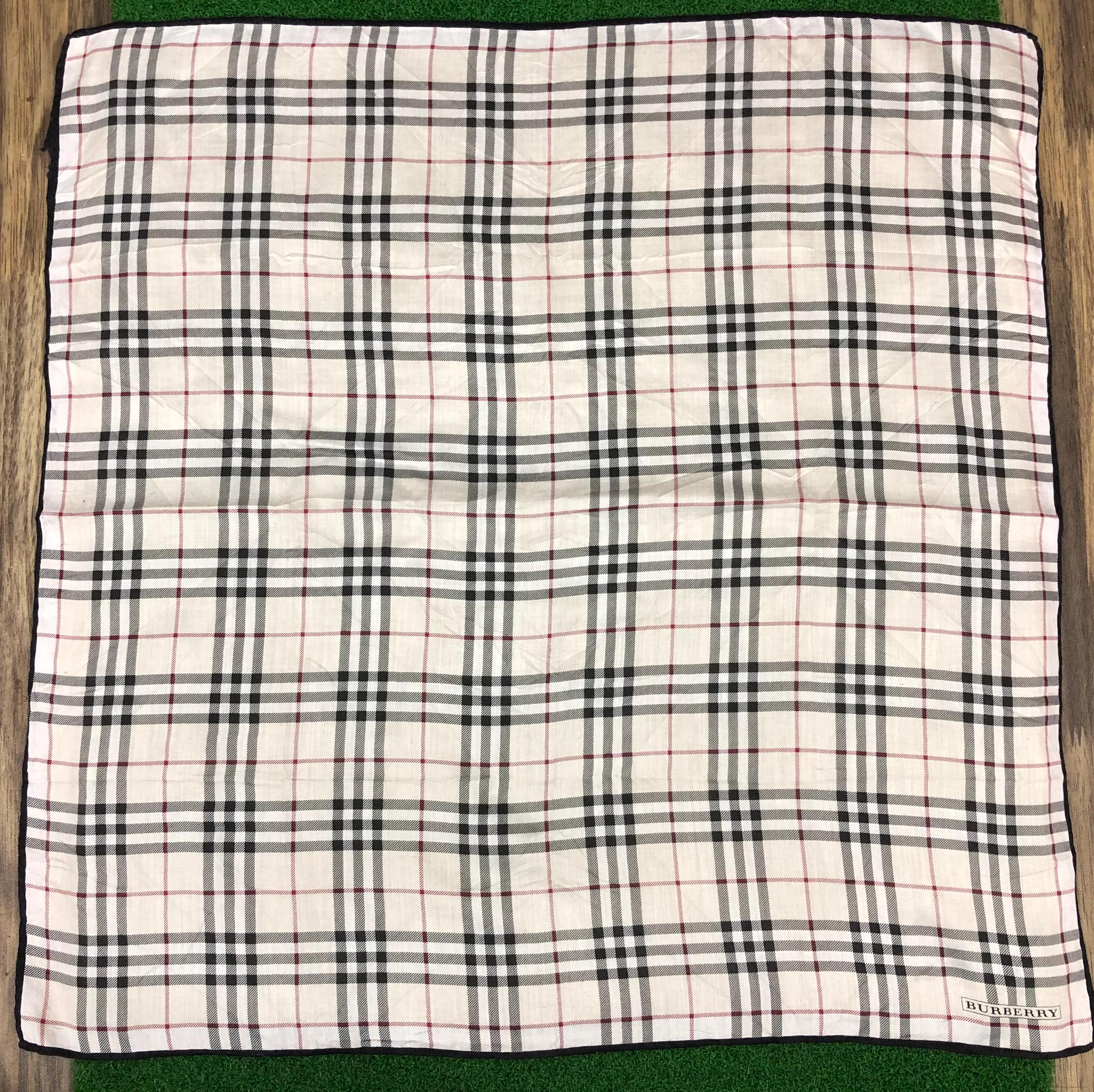 ★BURBERRY[バーバリー] ビンテージチェック柄ビーチタオル★ バーバリーフェイスタオルバスタオルセット三枚刺繍チェックお得