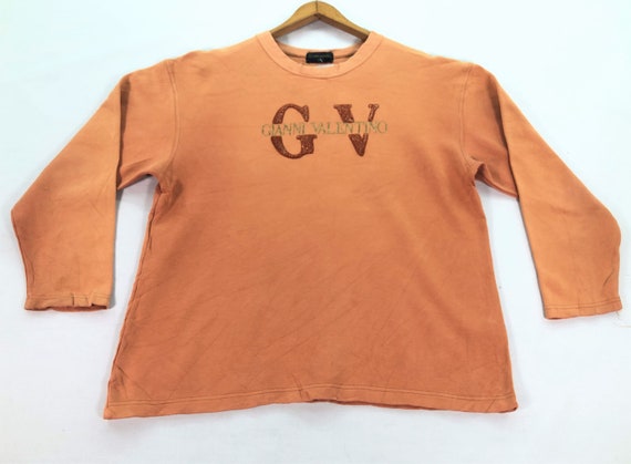 Vintage 90s Gianni Valentino Sweatshirt Valentino… - image 1