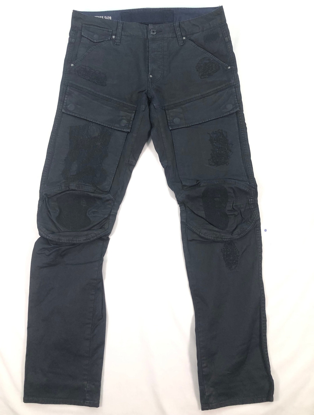 Buy G Star Raw Cargo Pants Streetwear Black Tactical Style Pants Men Size  30 Online in India
