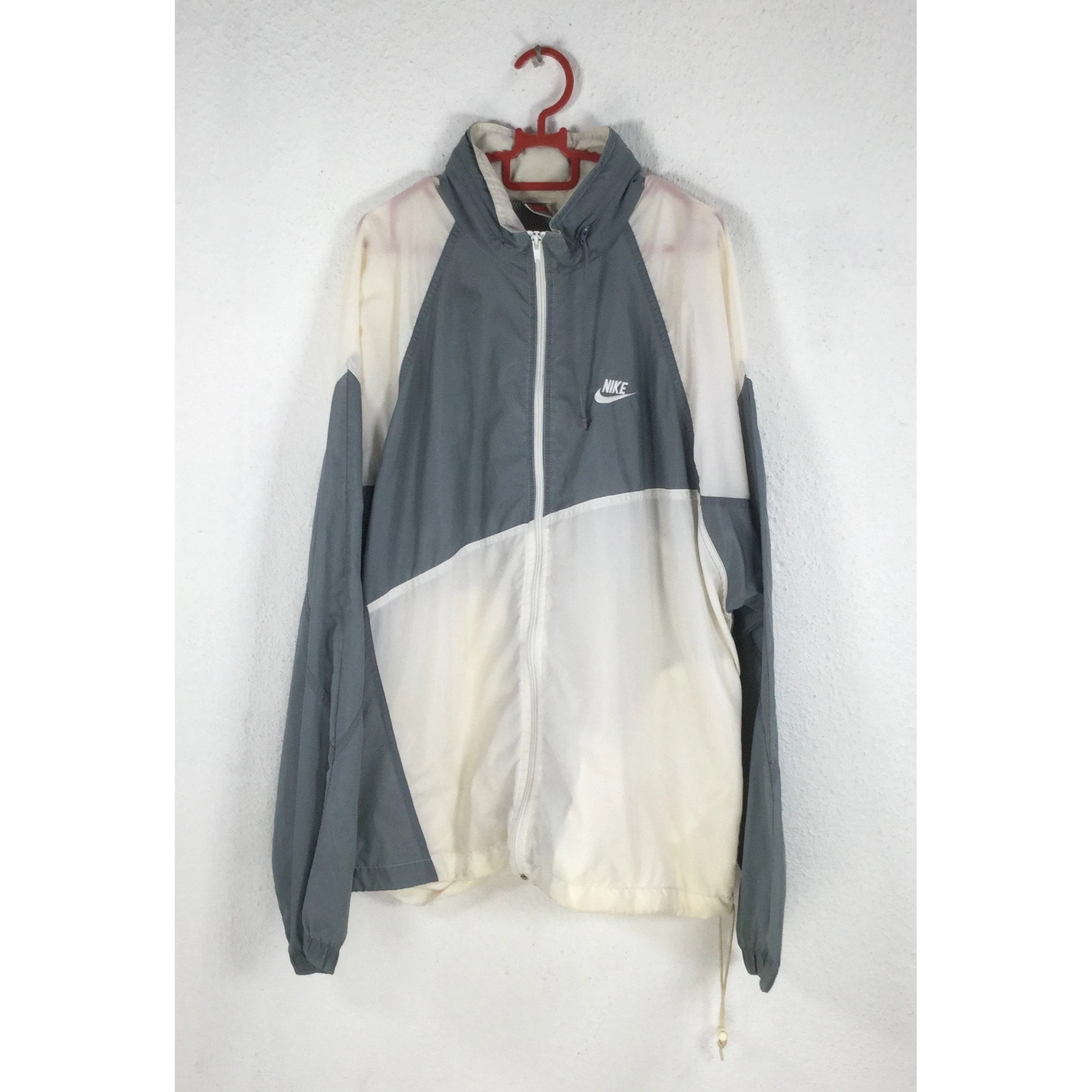 Vintage NIKE Swoosh Windbreaker Nike Jacket Nike Track Top Sports Jacket Xl Size Etsy Ireland