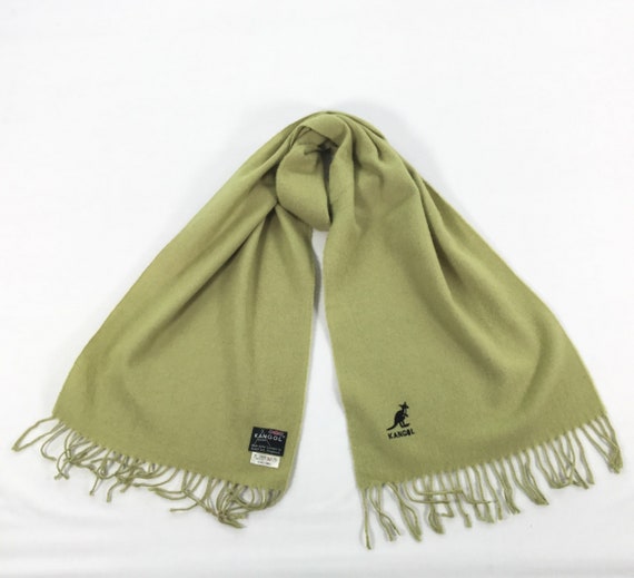 小物 Goldwin 0 wool Neck Scalf Vintage Kangol Wool Scarf Muffler Neck Scarf Neck Warmer
