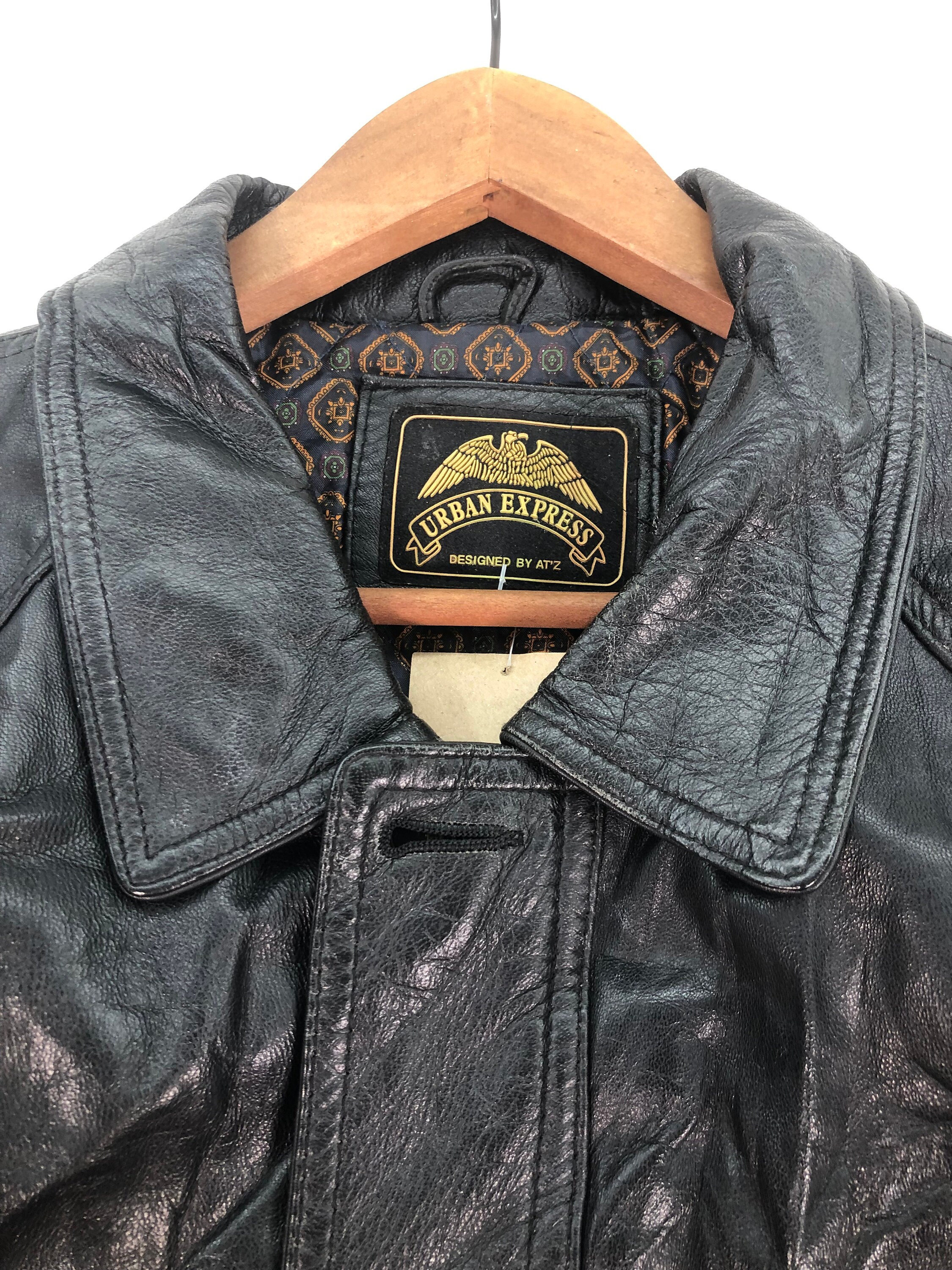 Urban leather cheap coats