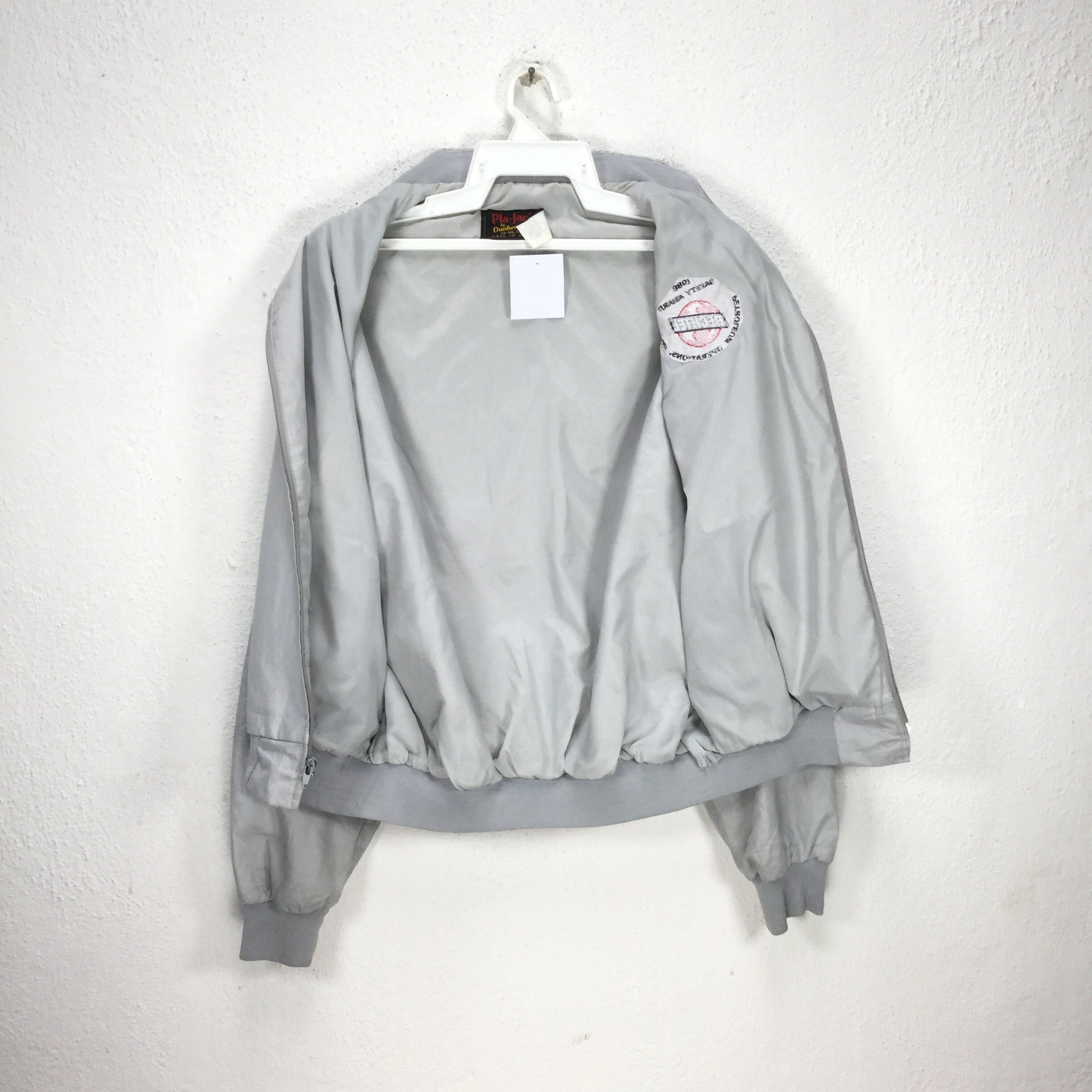 Vintage 80s Pla Jac Nylon Bomber Jacket: Dunbrooke Workwear (XL 