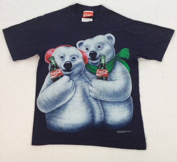 Vintage 90s COCA COLA Polar Bear 