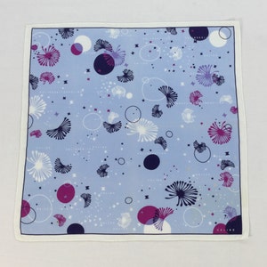 Vintage Celine Handkerchief Celine  Neckerchief Pocket Square Bandana Designer Hanky Men Women Luxury Gift