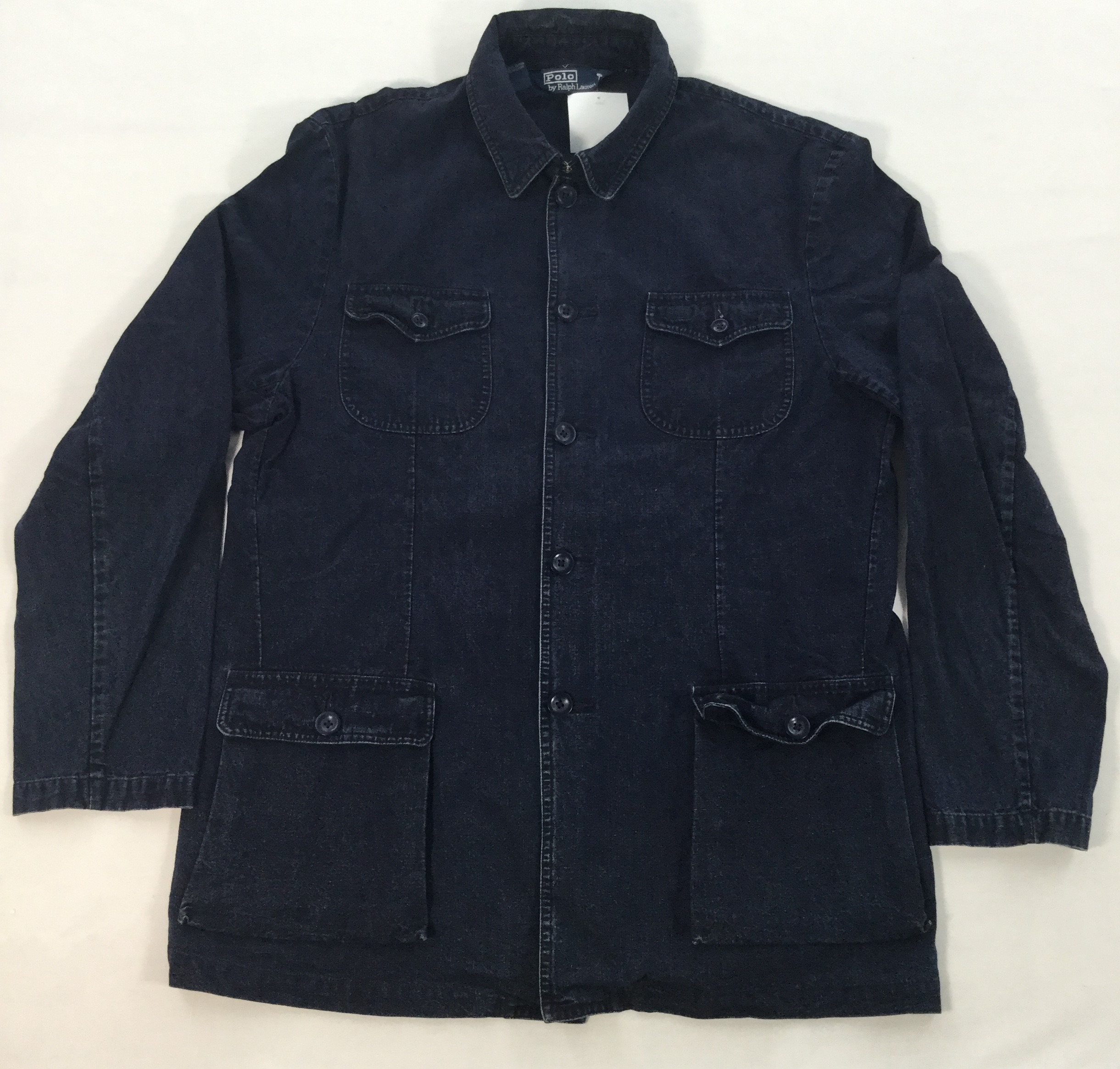 ジャケット・アウター 90s Polo Ralph Lauren denim jacket 90s Polo ralph lauren short length coverall des