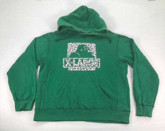 Vintage X- Large Logo Hoodie Sweatshirt Large Ska… - image 1