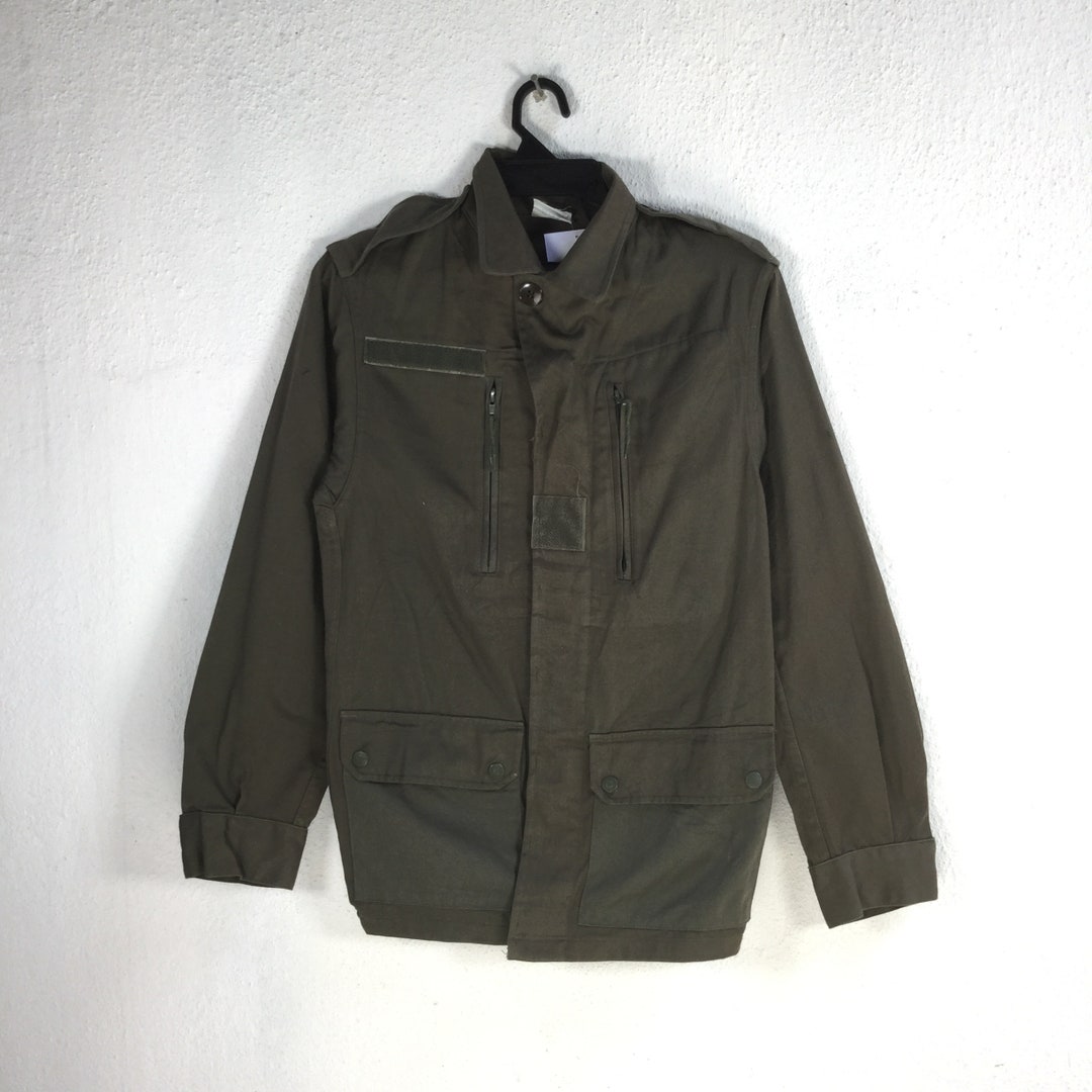Vintage 80s J.VEYRIER PARIS Jacket France Military Style