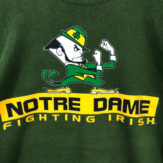 Vintage Notre Dame Fighting Irish Sweatshirt Notr… - image 2