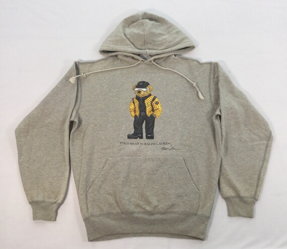 Vintage POLO BEAR Polo Sport Hoodie 
