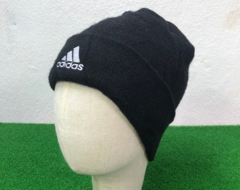 Adidas Black Beanie Hat Winter Hat Ski Snowboarding Outdoor Hat
