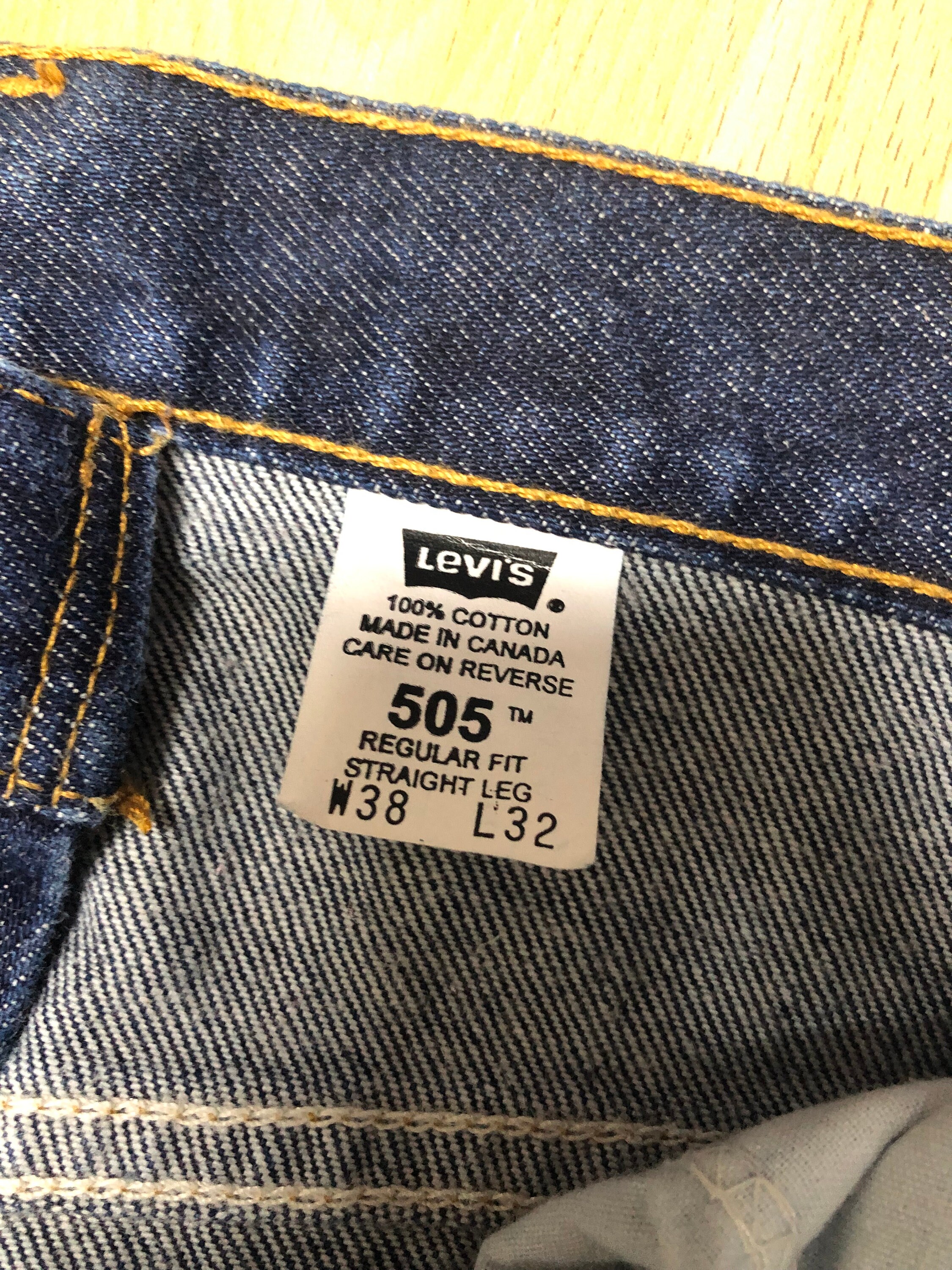 Vintage Levis 505 Jeans Levis Blue Denim Levis Regular Fit 