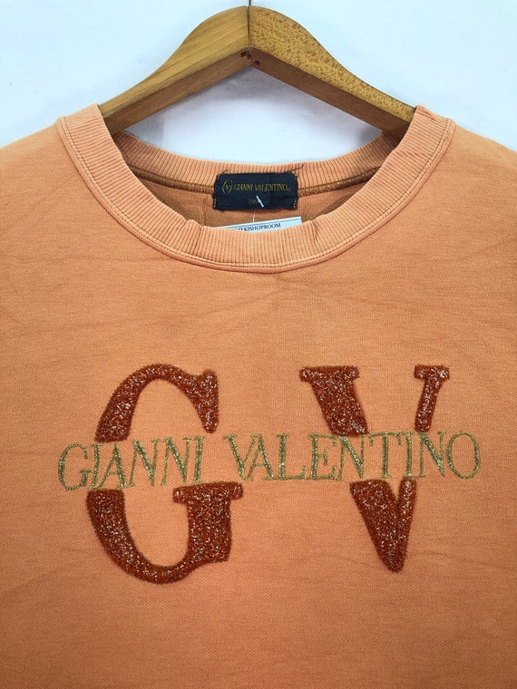 Vintage 90s Gianni Valentino Sweatshirt Valentino… - image 3