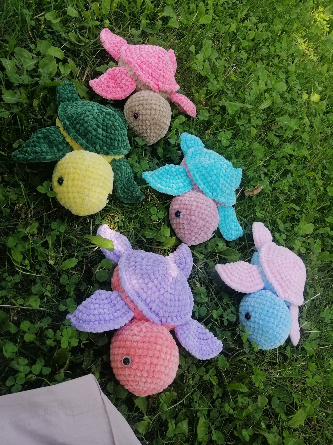 Crochet Turtle, Stuffed Plushie Animal Amigurumi - Etsy