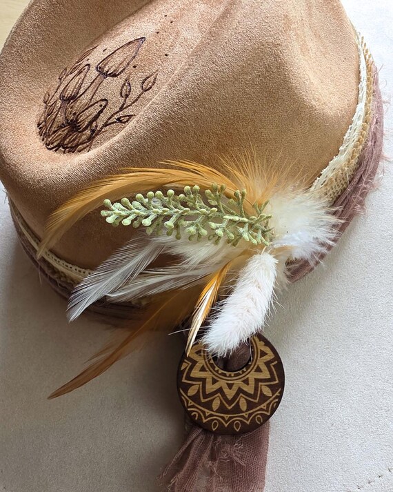 Wide Brim Fedora Hat, Women