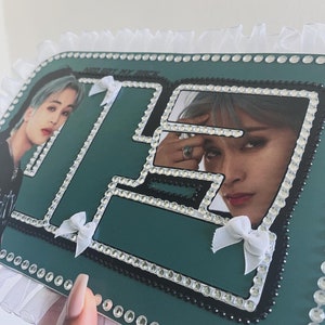 KPOP - NCT Mark koreanisches Banner handgefertigt