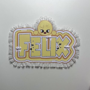KPOP - Stray Kids SKZOO Felix Skz Banner handgefertigt