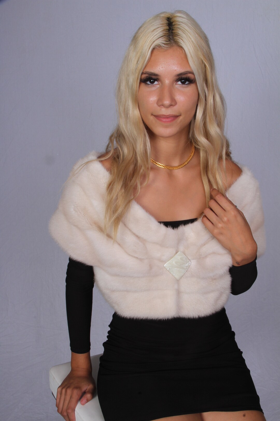 tourmaline-mink-mini-cape-etsy