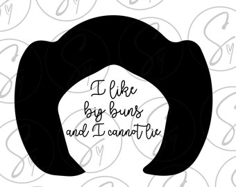 Download Princess Leia Buns Svg Etsy