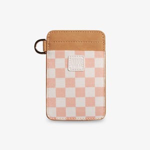 Petit portefeuille en cuir pour femme, porte-clés, porte-cartes, portefeuille minimaliste, cadeau pour elle, cadeau pour petite amie, cadeaux de Noël pour elle