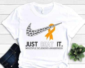 Multiple Sclerosis Awareness Shirt, MS Awareness Tee, Multiple Sclerosis Support, Beat MS Shirt, MS Support Gift Idea