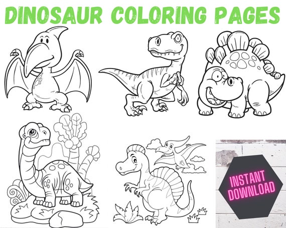 Dinosaur Coloring Pages Dinosaur Printable Printable