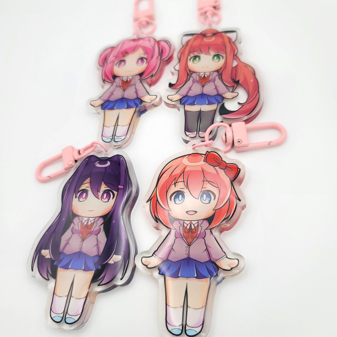 Doki Doki Literature Club - DDLC Charms - Etsy